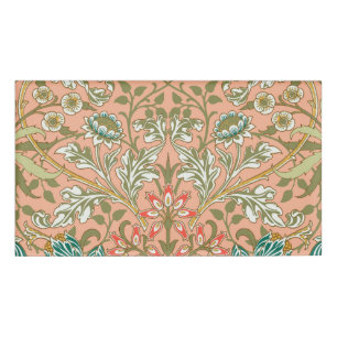 William Morris Hyacinth Blume Rose Namenschild