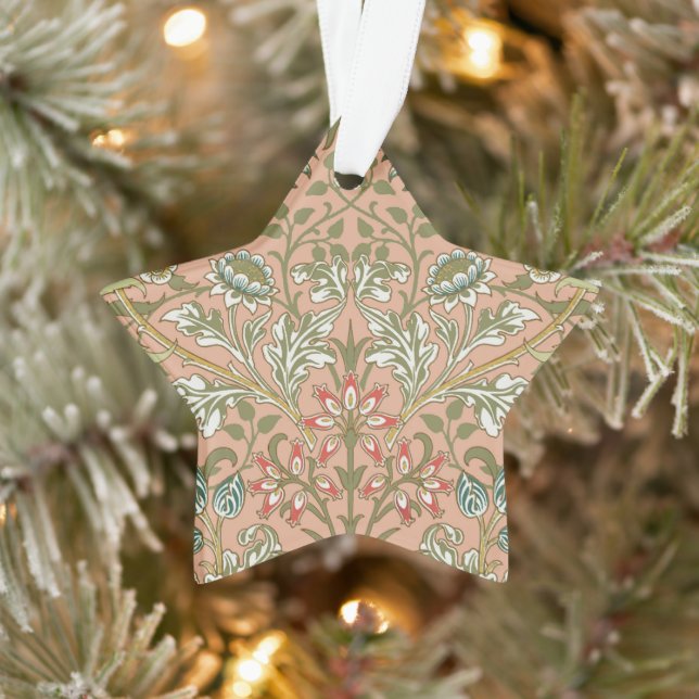 William Morris Hyacinth Blume Rose Ornament (Baum)