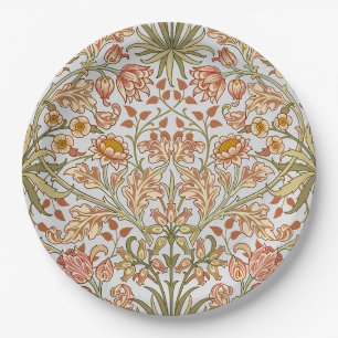William Morris Hyacinth Floral Botanische Kunst Pappteller