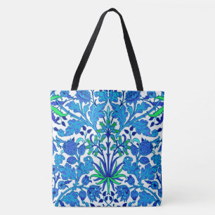 William Morris Hyacinth Print, Cerulean Blue