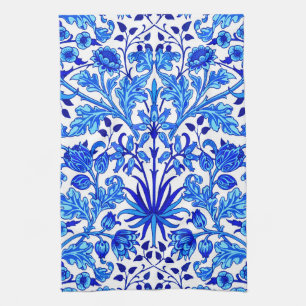 William Morris Hyacinth Print, Cobalt Blue & White Geschirrtuch