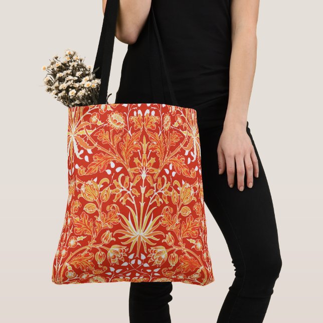 William Morris Hyacinth Print, Mandarin Orange (Von Nahem)