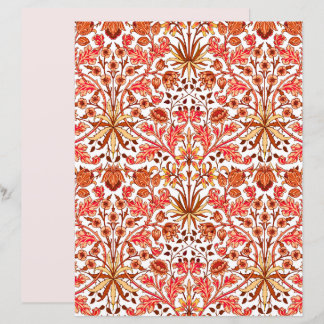 William Morris Hyacinth Print, Orange und Beige