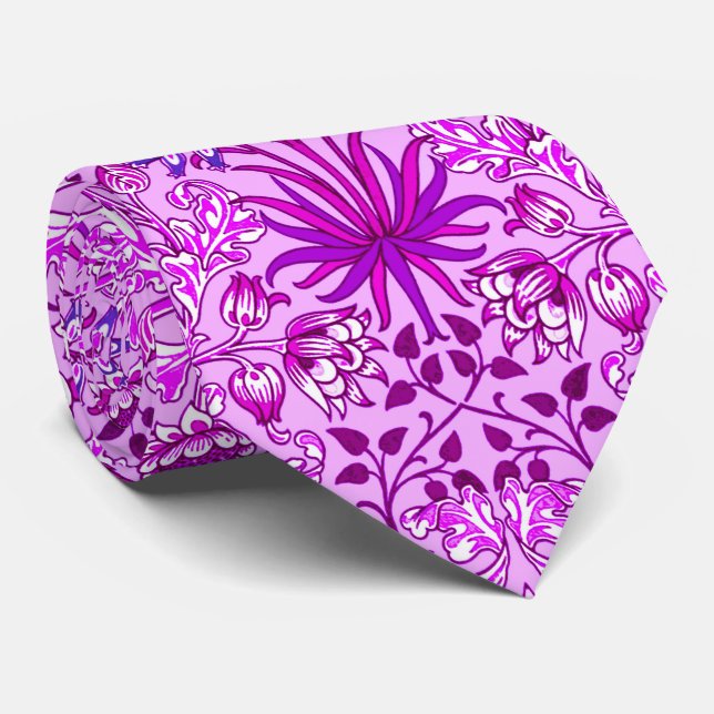 William Morris-Hyazinthen-Druck, Lavendel und Krawatte (Gerollt)