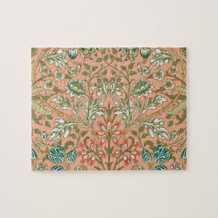 William Morris Hyazinthen-Muster Staubrose Puzzle