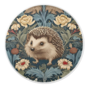 William Morris Igel Traditionelle Blume Keramikknauf