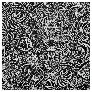 William Morris-Inder, Schwarzweiss Stoff