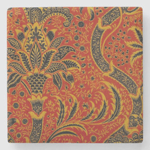 William Morris India Red Floral Steinuntersetzer
