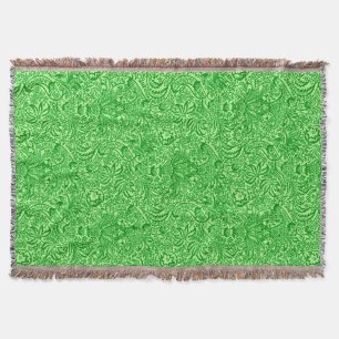 William Morris Indian, Limette und Kiwi Grün Decke