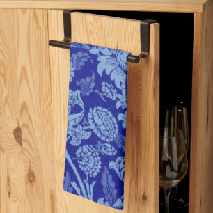 William Morris - Indigo Blue Wey Fabric Kitchen To Geschirrtuch
