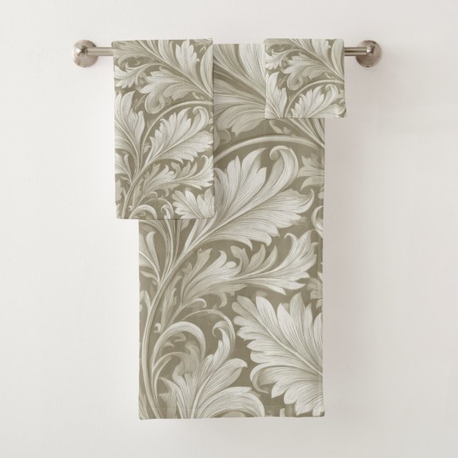 William Morris Inspirationsmuster Badhandtuch Set (Insitu)