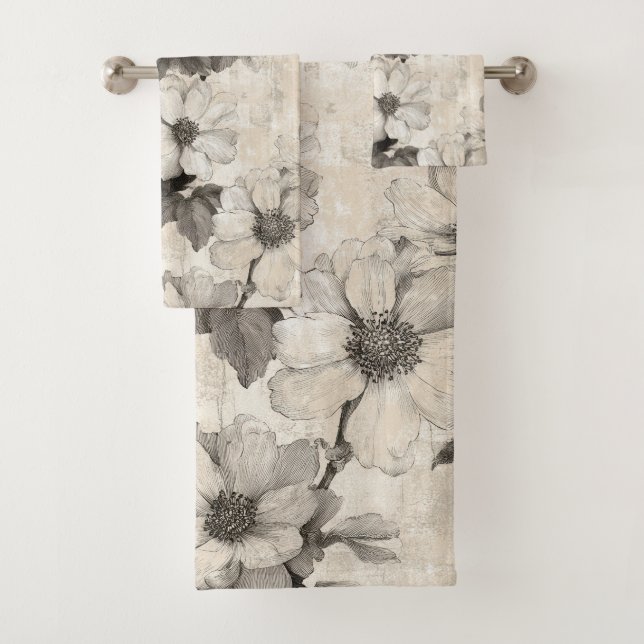 William Morris Inspirationsmuster Badhandtuch Set (Insitu)