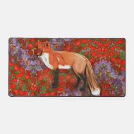 William Morris Inspired Fox Desk Mat Schreibtischunterlage