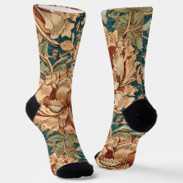 William Morris Inspiriert Socken