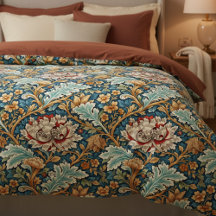 William Morris Inspiriertes Blumenmuster