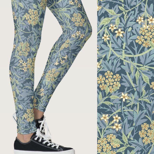 William Morris Inspiriertes Blumenmuster Leggings (Von Creator hochgeladen)