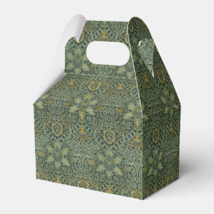 William Morris Ispahan Tealgrün Floral Art Geschenkschachtel