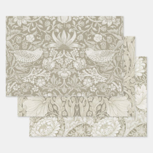 William Morris, Ivory Geschenkpapier Set