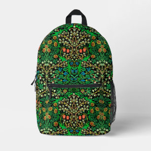 William Morris Jacobobobobobobobobobobobobobobobob Bedruckter Rucksack