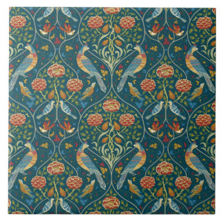 William Morris “Jahreszeiten von Mai” 1 Fliese