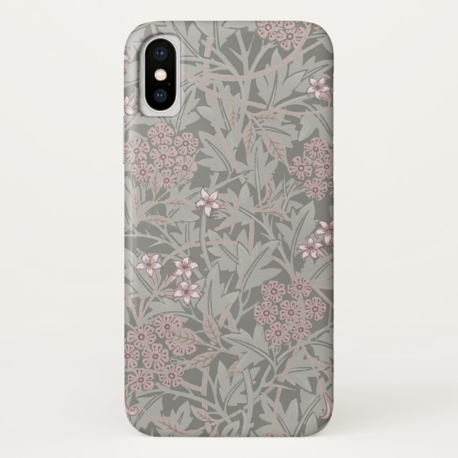William Morris Jasmin-Blumenmuster Case-Mate iPhone Hülle (Rückseite)