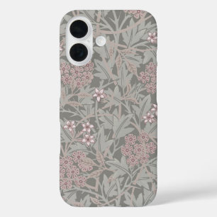 William Morris Jasmin-Blumenmuster iPhone 16 Hülle