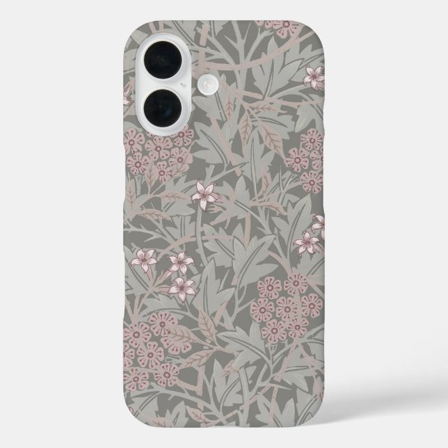 William Morris Jasmin-Blumenmuster Case-Mate iPhone Hülle (Rückseite)