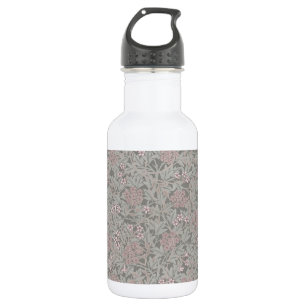 William Morris Jasmin-Blumenmuster Edelstahlflasche