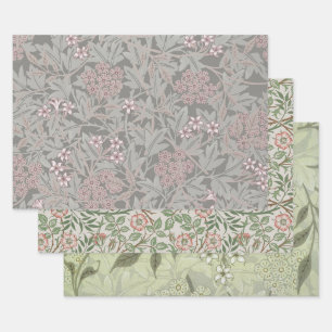 William Morris Jasmin-Blumenmuster Geschenkpapier Set