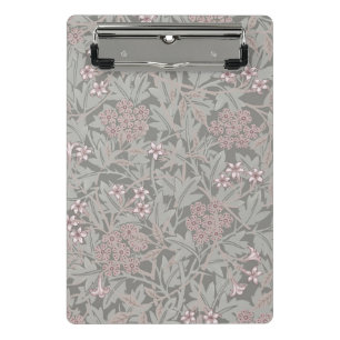 William Morris Jasmin-Blumenmuster Mini Klemmbrett
