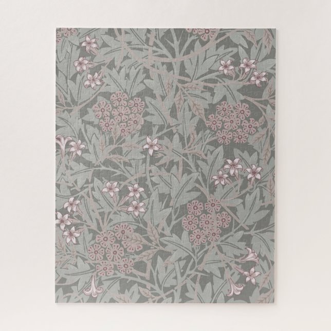 William Morris Jasmin-Blumenmuster Puzzle (Vertikal)