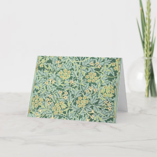 William Morris, Jasmin, Dankeskarte