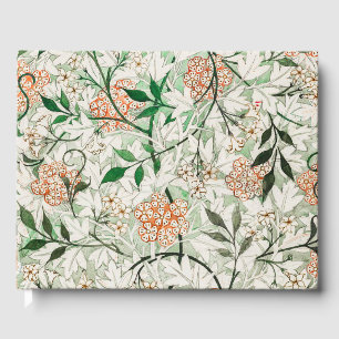 William Morris Jasmin-Garten-Blumen-Klassiker Gästebuch