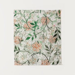 William Morris Jasmin-Garten-Blumen-Klassiker Wandteppich