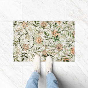 William Morris Jasmine Blossom Garden Design Fußmatte