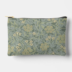 William Morris Jasmine Blue Green Botanic Art Zubehörtasche