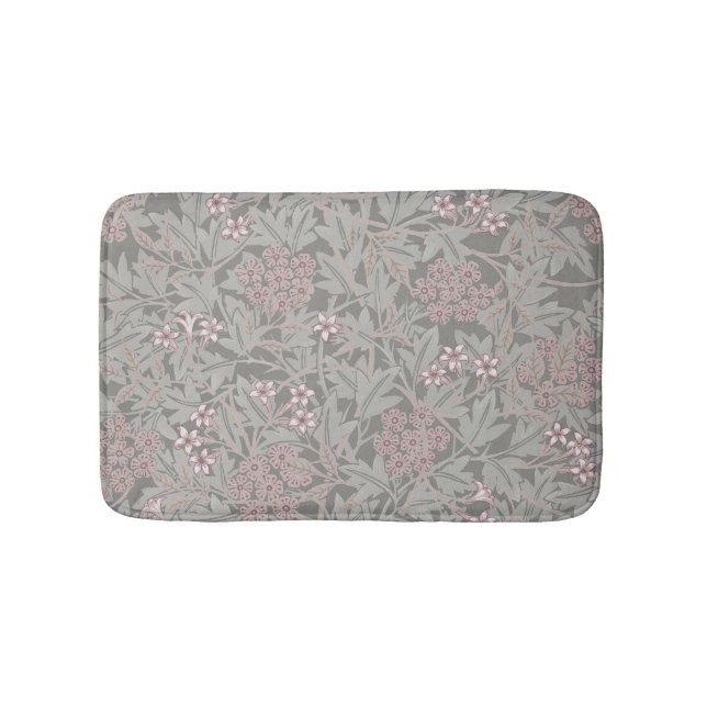 William Morris Jasmine Blume Pattern Badematte (Vorderseite)