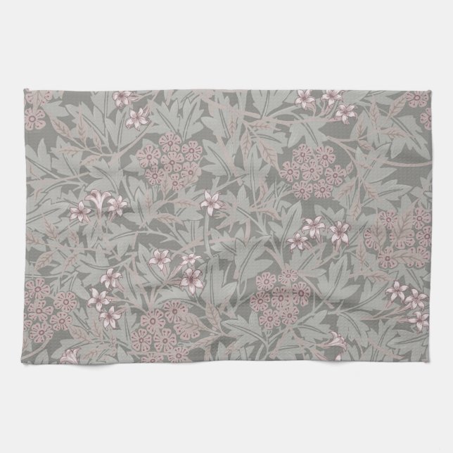 William Morris Jasmine Blume Pattern Geschirrtuch (Horizontal)
