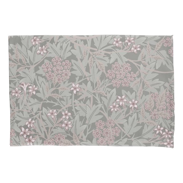 William Morris Jasmine Blume Pattern Kissenbezug (Vorderseite)