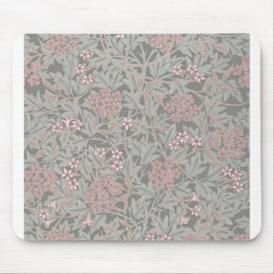 William Morris Jasmine Blume Pattern Mousepad
