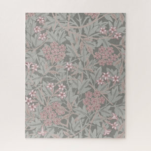 William Morris Jasmine Blume Pattern Puzzle