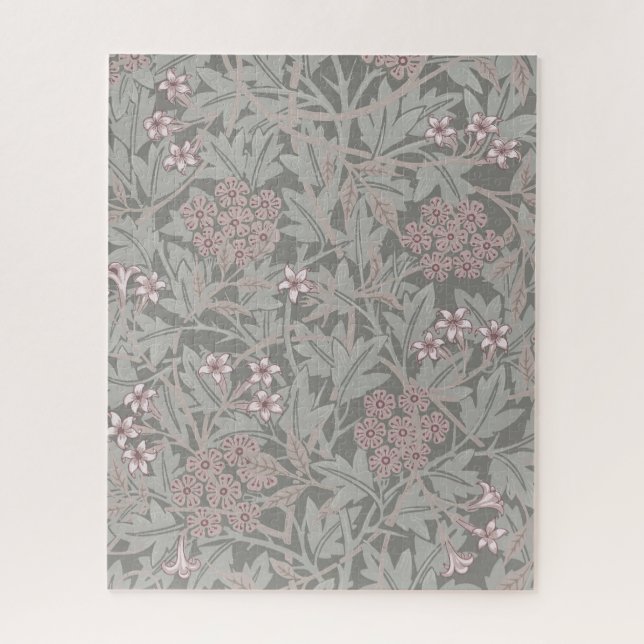 William Morris Jasmine Blume Pattern Puzzle (Vertikal)