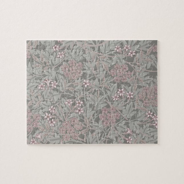 William Morris Jasmine Blume Pattern Puzzle (Horizontal)