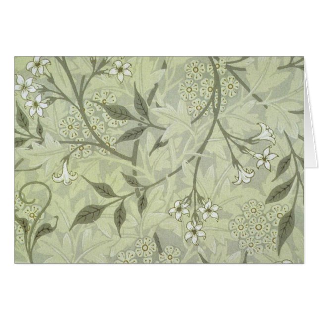 William Morris Jasmine Botanical (Vorderseite (Horizontal))