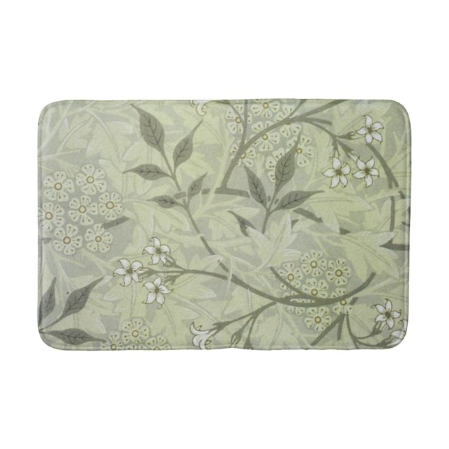 William Morris Jasmine Botanical Badematte (Vorderseite)