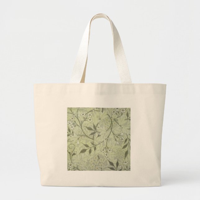 William Morris Jasmine Botanical Jumbo Stoffbeutel (Vorne)
