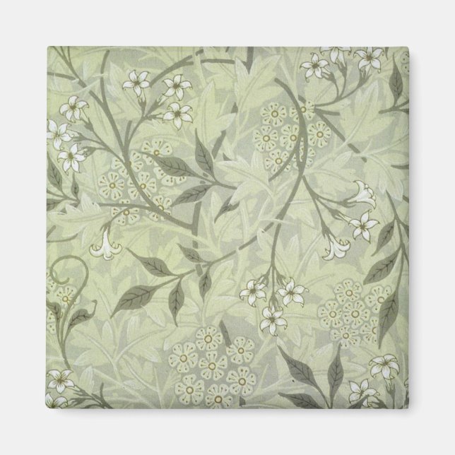 William Morris Jasmine Botanical Magnet (Vorne)