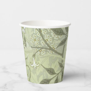 William Morris Jasmine Botanical Pappbecher
