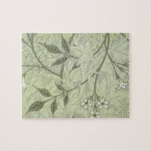 William Morris Jasmine Botanical Puzzle