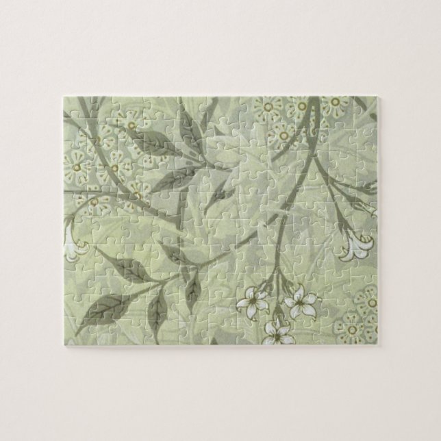 William Morris Jasmine Botanical Puzzle (Horizontal)